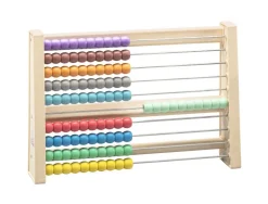 Approche du nombre wissner boulier de calcul 10 couleurs objectif pedagogique 10 coloris assortis