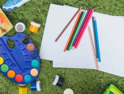 Aquarelle liderpapel avec palette et pinceau inclus 12 coloris assortis