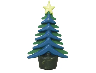 Arbre de noël en styropor à décorer pqt de 12u