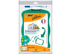 Ardoise bic velleda double face 21x31 1 feutre fin1721 bleu 1 effacette