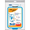 Ardoise blanche bic velleda 190x260mm 1 face unie 1 face quadrillée 1 feutre velleda 1721 1 effacette