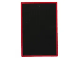 Ardoise wonday plastique 16x24cm 1 face quadrillee 1 face unie coloris noir