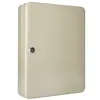 Armoire à clés q-connect 140 clés acier résistant épaisseur 0.8 cm inclus 2 clés porte-clés accessoires 370x280x80mm