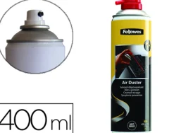 Aérosol dépoussiérant fellowes écologique sans gaz hfc 400ml