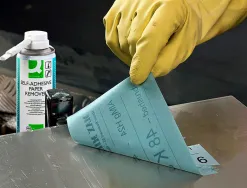 Aérosol q-connect décolle étiquettes adhésives en papier flacon 200ml