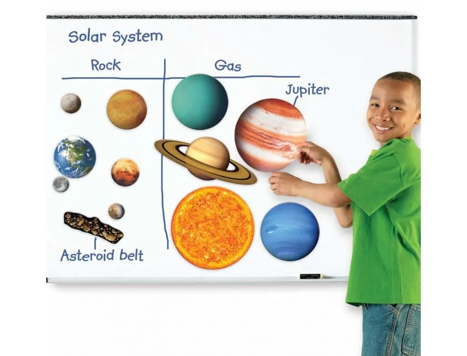 Astronomie learning resources systeme solaire geant magnetique 9 planetes le soleil la lune ceinture d