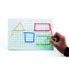 Atelier de fil a dessiner lap pour l apprentissage graphique plaques stylos et fiches modeles