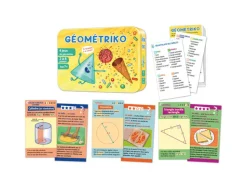 Atelier de geometrie aritma geometriko 4 regles du jeu 54 cartes 1 figure geometrique