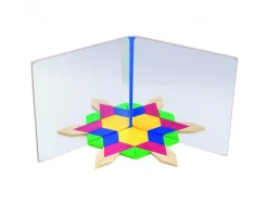 Atelier de symetrie vinco educational miroir incassable pour double symetrie 1 unite