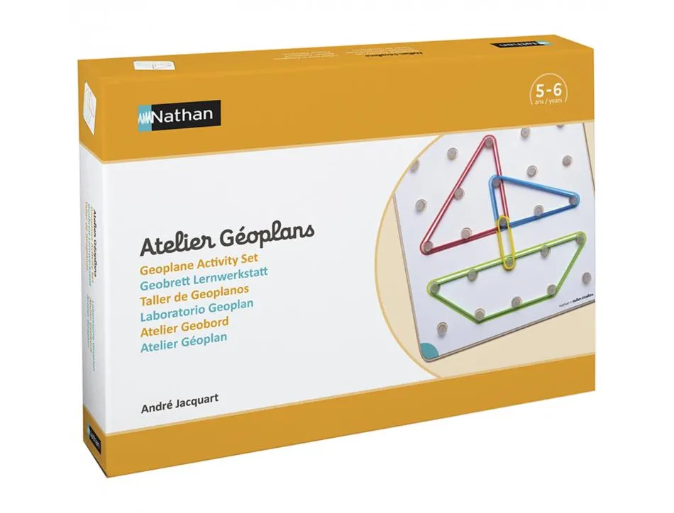 Atelier geoplans nathan apprentissage des formes geometriques simples