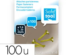 Attache parisienne wonday nº6 20mm boîte 100 unités