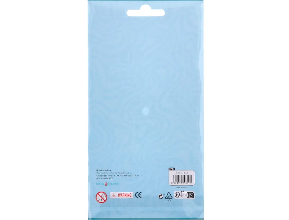 Autocollants imaginovo cute animaux canard en relief 190x105 mm sous blister