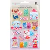 Autocollants imaginovo friandises magic dreams en relief 210x130 mm sous blister