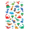 Autocollants imaginovo kids dinosaures en mousse eva 190x105 mm sous blister