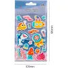 Autocollants imaginovo lumineux sous marin en relif 190x105 mm sous blister