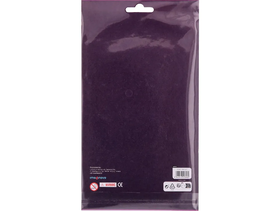 Autocollants imaginovo lumineux fees en relif 190x105 mm sous blister