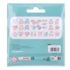 Autocollants imaginovo notes adhesives papier forme ours et coeur 110x105 mm sous blister
