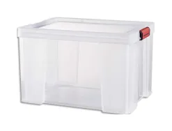 Bac de rangement clip n store sundis renforce capacite 75 l dim 62,5 x 35 x 40 cm