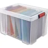 Bac de rangement clip n store sundis renforce capacite 45 l dim 50 x 32,5 x 39 cm