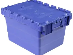 Bac navette viso pp gerbable charge dynamique 22l coloris bleu