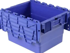 Bac navette viso pp gerbable charge dynamique 22l coloris bleu
