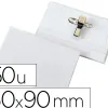 Badge carpentras combi 50x90mm boîte 50 unités