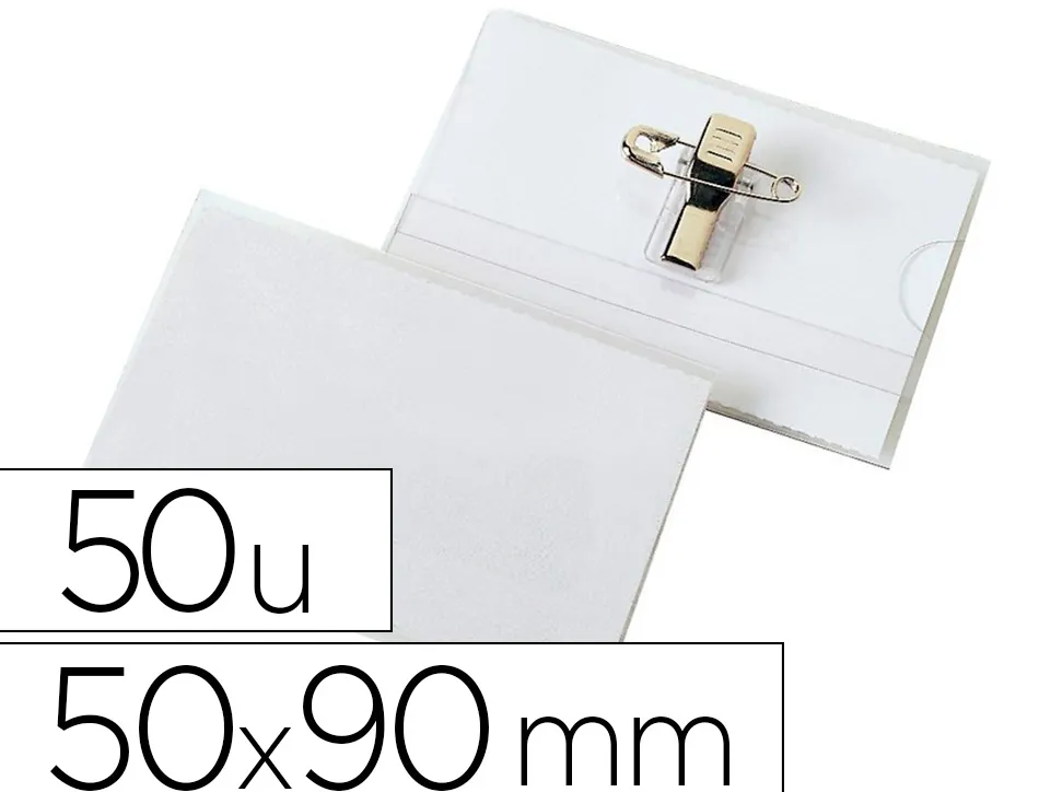 Badge carpentras combi 50x90mm boîte 50 unités