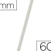 Baguette relier exacompta serodo découpe arrondie facilite insertion 60f épaisseur 6mm 297mm transparent boîte 25u