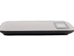 Balance compacte 5kg/1g inox avec batterie rechargeable et remplaçable