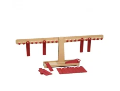 Balance mathematique wissner balance numerique et arithmetique 22 plaques 22 boules 1 boite rangement