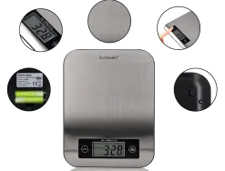 Balance precision q-connect numerique ecran lcd 58x26mm coloris gris