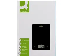 Balance precision q-connect numerique ecran lcd 58x26mm coloris noir