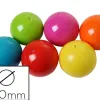 Balle scolaire plastico rototech en pvc gonflable unie lisse diamètre 180mm 100g