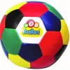 Balles d eveil ballos balle arlequin coloree toucher agreable souple 16 cm