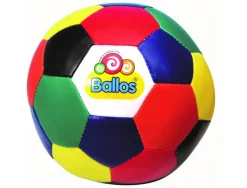 Balles d eveil ballos balle arlequin coloree toucher agreable souple 16 cm