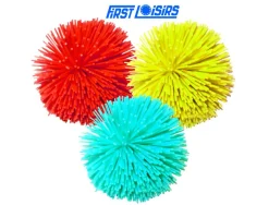 Balles d eveil firts loisirs balles araignees silicone 6 cm lot de 3 coloris assortis
