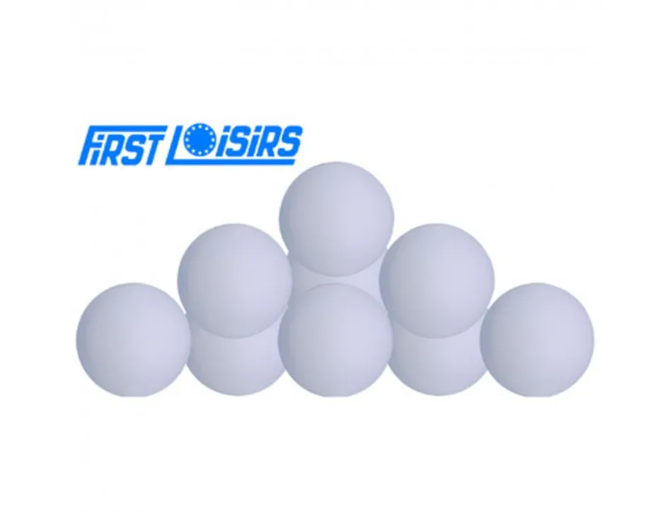 Balles de tennis de table first loisirs initiation ecoles et collectivites lot de 72 balles