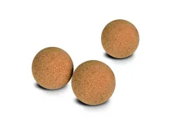 Balles lieges smoby toys pour baby foot diametre 35mm set 3 balles