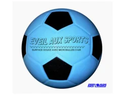 Ballon d eveil first loisirs football sports collectifs mousse pvc 15cm 220 g