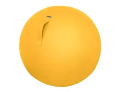 Ballon d'assise ergonomique leitz ergo cosy active jaune 65cm diametre