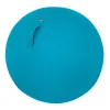 Ballon d'assise ergonomique leitz ergo cosy active bleu 65cm diametre