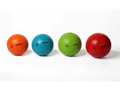 Ballon de handball plastico rototech initiation en pvc taille 0 diamètre 155mm 220g