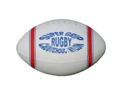 Ballon de rugby caoutchouc graine first loisirs entrainement taille 4 390g