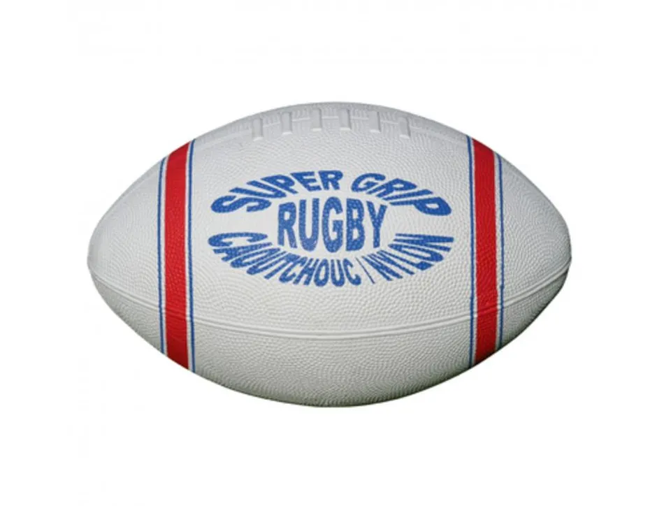 Ballon de rugby caoutchouc graine first loisirs entrainement taille 4 390g