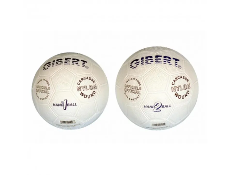 Ballon first loisirs handball caoutchouc graine diametre 16cm 300g