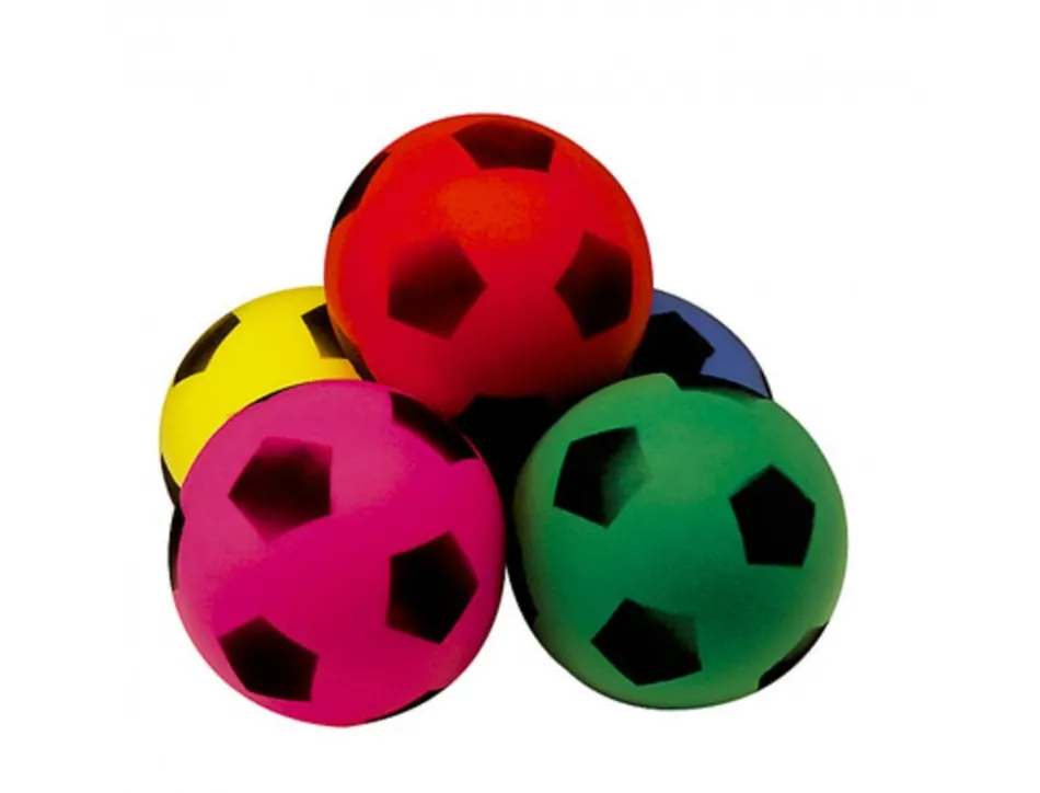 Ballons de football en mouse first loisirs 12 cm 40g