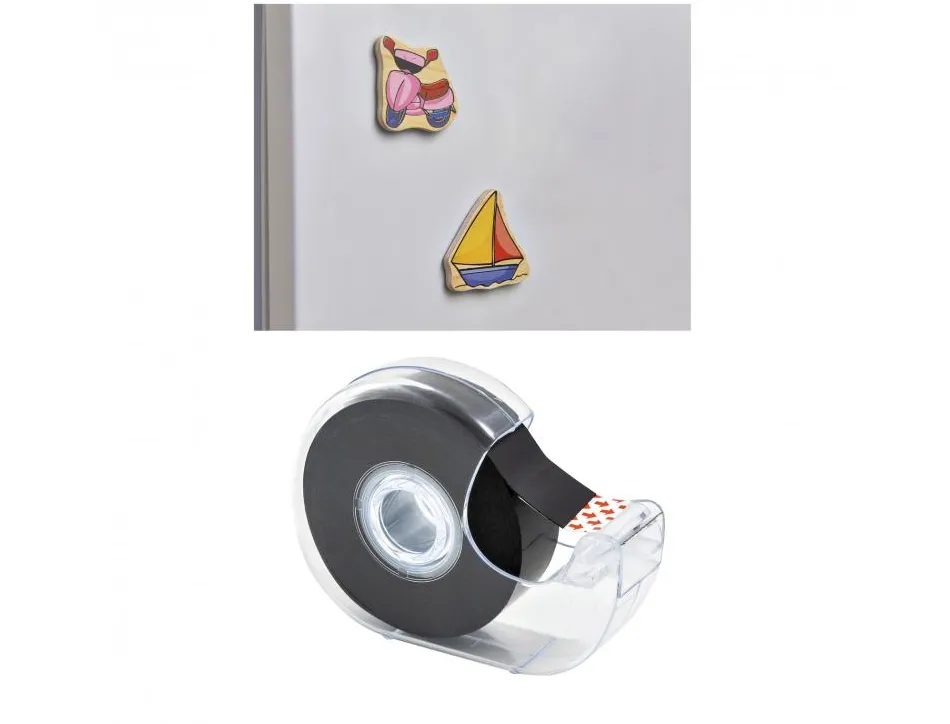 Bande adhesive faibo aimantee recyclable rouleau de 19mmx7m