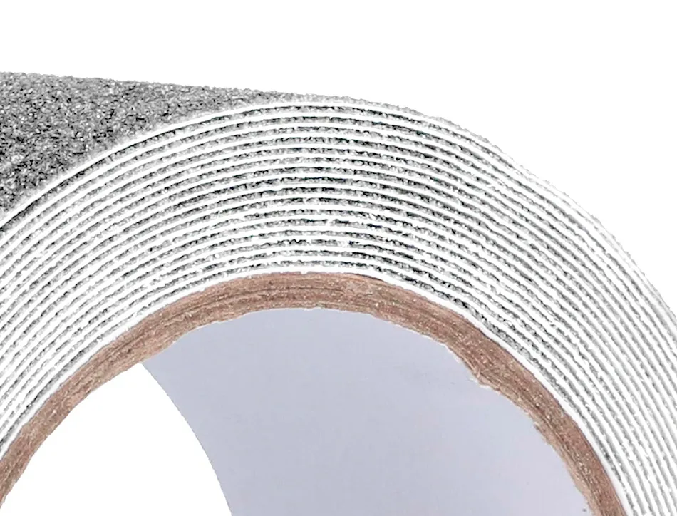 Bande antiderapante q-connect 5mx50mm coloris gris