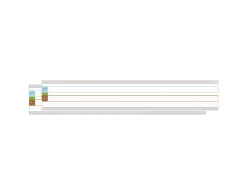 Bande lignee magnetique grand format nathan lot de 2
