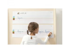 Bande lignee magnetique repositionnable grand format nathan lot de 2